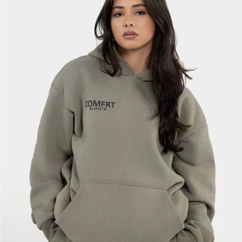 Moss/Olive Green Comfrt “Coordinates” Hoodie